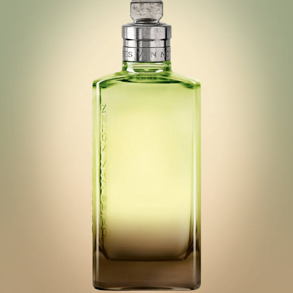 Dries Van Noten Mystic Moss decant bottle, 10ml, amber glass with spray