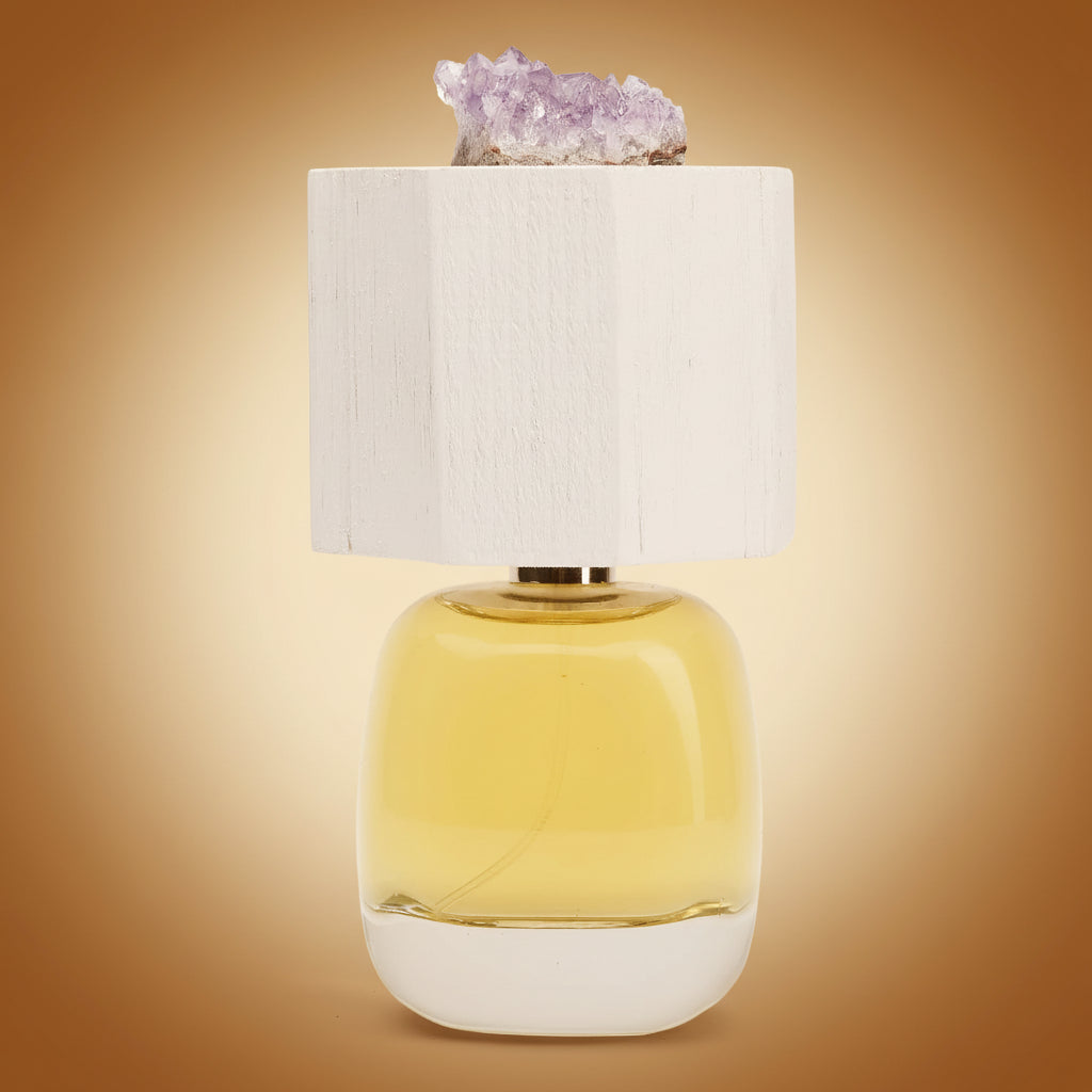 Filippo Sorcinelli Lux Visionaria decant bottle, 10ml, amber glass with spray