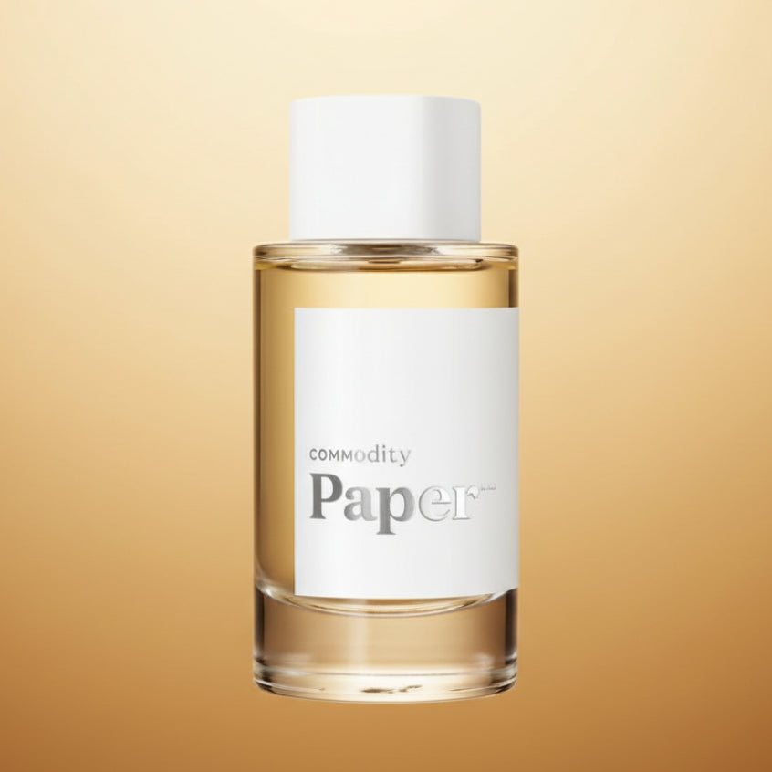 Commodity Paper Personal decant bottle, 10ml, amber glass with spray