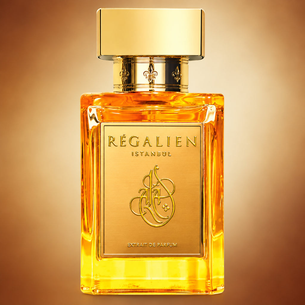 Régalien Ala decant bottle, 10ml, amber glass with spray