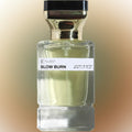 KI-OKU Slow Burn decant bottle, 10ml, amber glass with spray